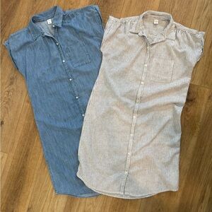 Old Navy super cute, nursing friendly, dresses S - Small Tall